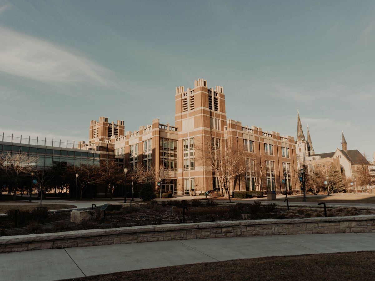 A large well-known university campus