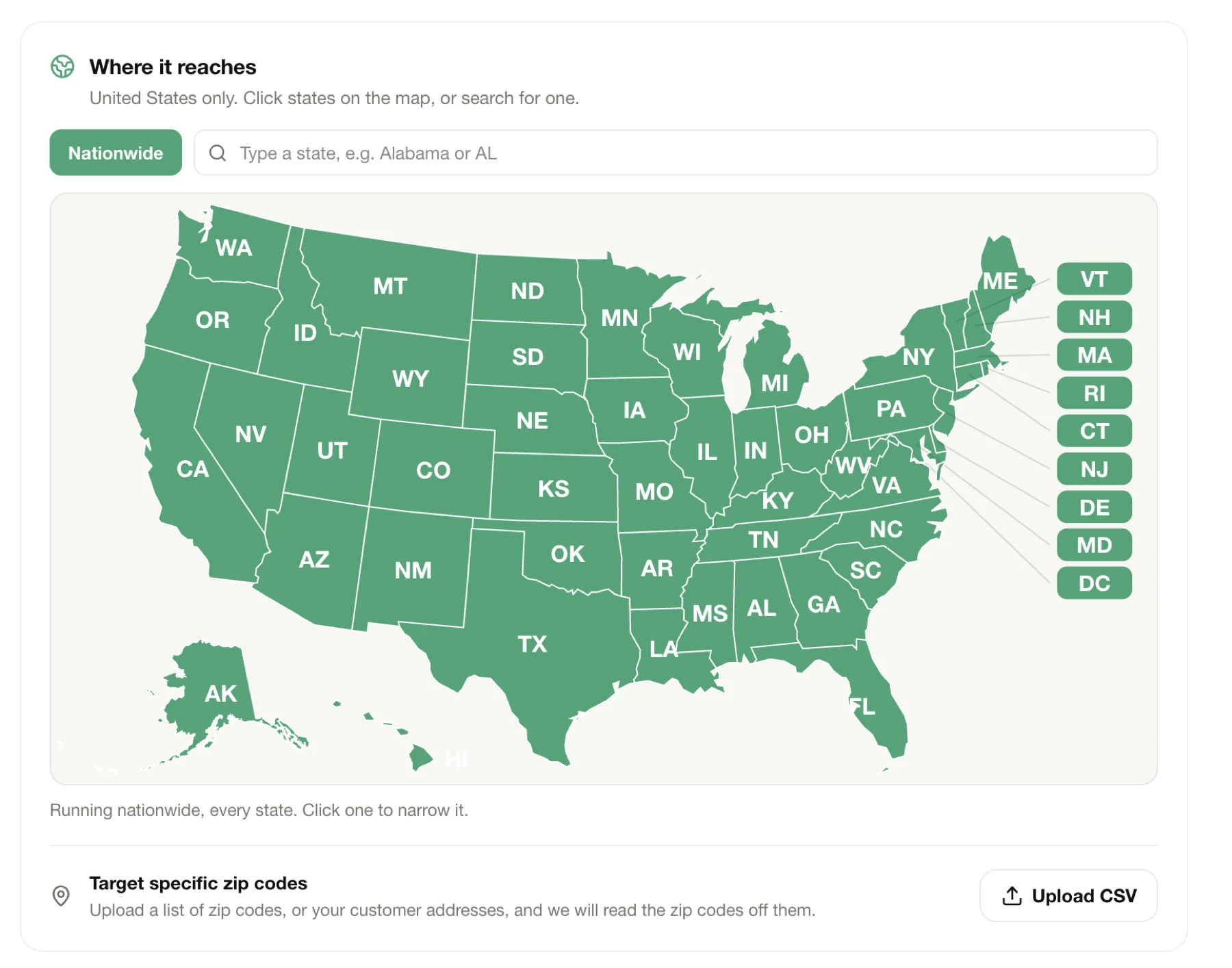 Target your TV ads. Down to the ZIP code.